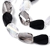 Electroplate Mixed Styles Glass Beads Strands EGLA-N022-10A-A06-3