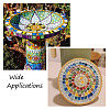 252Pcs 2 Style Glass Cabochons GGLA-EL0001-01D-6
