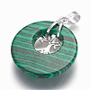Natural & Synthetic Gemstone Pendants G-F573-C-5