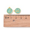 Golden Plated Alloy Enamel Charms ENAM-S118-05-M-3