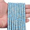 Dyed Synthetic Imperial Jasper Beads Strands G-A272-C06-02-2