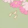 10Pcs Brass Charms KK-V006-05G-03-1