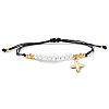 304 Stainless Steel Cross Charm Bracelets NZ8647-1-1