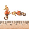 304 Stainless Steel Enamel Pendants STAS-I351-22G-08-3