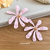 Iron Enamel Stud Earrings for Women WGDF60D-01-2