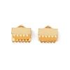 304 Stainless Steel Ribbon Crimp Ends STAS-E471-05I-G-1
