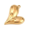304 Stainless Steel Pendants STAS-C154-05B-G-2