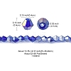 Transparent Glass Beads EGLA-YW0001-51B-4