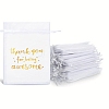 50Pcs Thank You Printed Organza DIY Craft Drawstring Bags PW-WG4E938-23-1