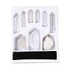 9Pcs Nuggets Natural Quartz Crystal Stones Collections AJEW-Q152-01-3