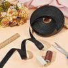 23M Flat PU Leather Cord LC-WH0012-02-5
