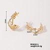 Vintage Hollow Twist Design High Fashion Ear Stud Earrings IK5867-1