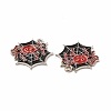 Rack Plating Halloween Alloy Enamel Pendants FIND-G054-16P-01-2