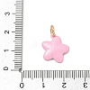 Spray Painted Brass Charms KK-CBAEB58-10A-3