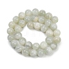 Natural Green Moonstone Beads Strands G-NH0060-A01-03-3