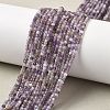 Faceted Natural Amethyst Beads Strands LS-G-RM241221-O4-1