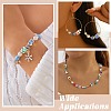 Printed Porcelain European Beads FIND-CJZ0001-003-7
