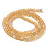 Transparent Glass Beads Strands EGLA-A034-T4mm-MB23-3