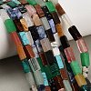 Natural & Synthetic Mixed Stone Beads Strands GG-CBA5B6F-G01-01-1