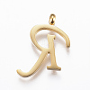 304 Stainless Steel Pendants STAS-F129-R-G-2