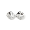 Brass Lotus Leaf Charms KK-V015-19P-1