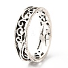 Zinc Alloy Finger Ring Sets RJEW-L101-01AS-3