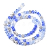 Electroplate Glass Beads Strands X1-EGLA-D018-02E-2