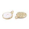 Brass Enamel Pendants X-KK-A155-09G-3