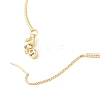 Brass Chain Bracelet BJEW-M201-01G-3