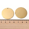 304 Stainless Steel Pendants STAS-Q308-09V-G-3