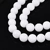Dyed Natural White Jade Round Bead Strands G-Q937-6mm-20-3