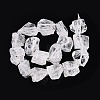 Natural Quartz Crystal Rough Beads Strands G-Q606-93-3