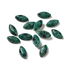 Natural Green Spot Jasper Cabochons G-F772-01B-20-1