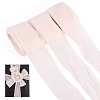 3 Rolls Frayed Polyester Ribbon OCOR-TA0002-97D-1