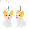 Iron & Resin Dangle Earrings for Women WG4B27B-04-1