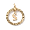 304 Stainless Steel Pendants STAS-D154-01S-G-1