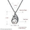 Fashion Brass Pendant Necklaces NJEW-BB23122-6