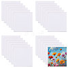 Square Wood Painting Linen Panels DIY-WH0622-483A-1