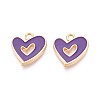 Alloy Enamel Pendants LS-PALLOY-T092-27G-06-1
