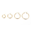 304 Stainless Steel Hoop Earrings for Women EJEW-X0015-02G-01-2