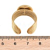 304 Stainless Steel Cuff Ring Components SA-CBA82C8-03C-G-3