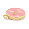 Golden Plated Alloy Enamel Charms LS-ENAM-Q437-14X-2
