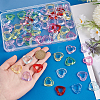11 Colors Transparent Acylic Bead Frame MACR-PH0001-90-5