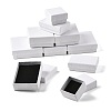 10Pcs 5 Styles Texture Paper Jewelry Gift Boxes OBOX-FS0001-01B-1
