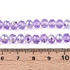 Transparent Glass Beads Strands EGLA-N016-6mm-03-4