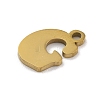 201 Stainless Steel Charms STAS-U016-01G-G-2