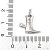 Brass Micro Pave Cubic Zirconia Pendants KK-I352-35P-4