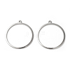 201 Stainless Steel Pendants X-STAS-F192-023P-1