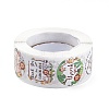 8 Patterns Paper Thank You Gift Sticker Rolls STIC-E001-20-2