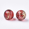 Drawbench Transparent Glass Beads GLAD-Q017-01H-8mm-2